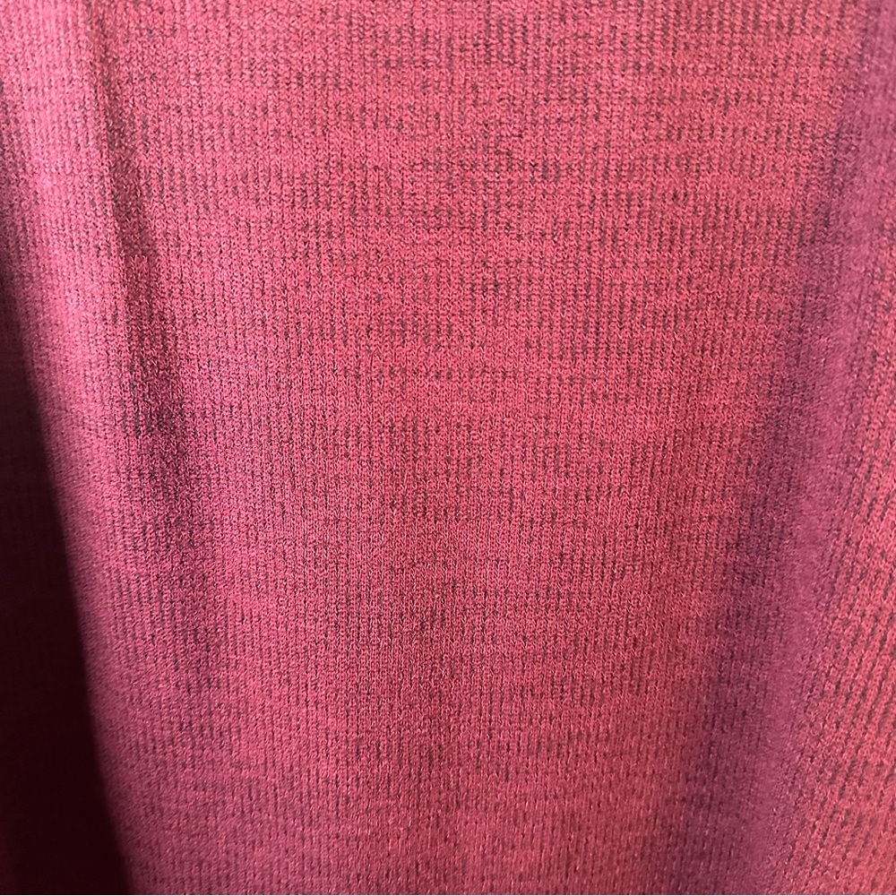 Max Studio Deep Red Knit Top - Picture 6 of 7